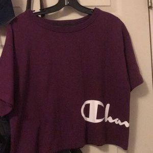 Champion purple shirt